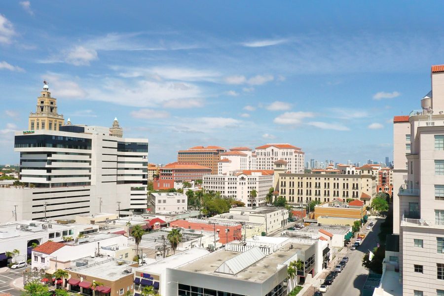 Coral Gables, FL skyline