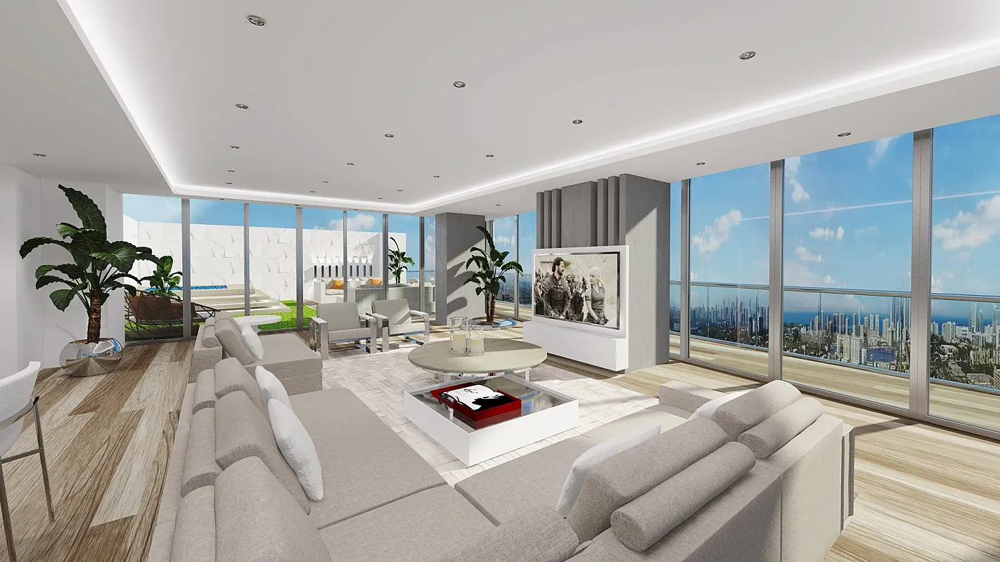 Oasis Hallandale Unveils Signature Two-Story Penthouse Above Mixed-Use Community