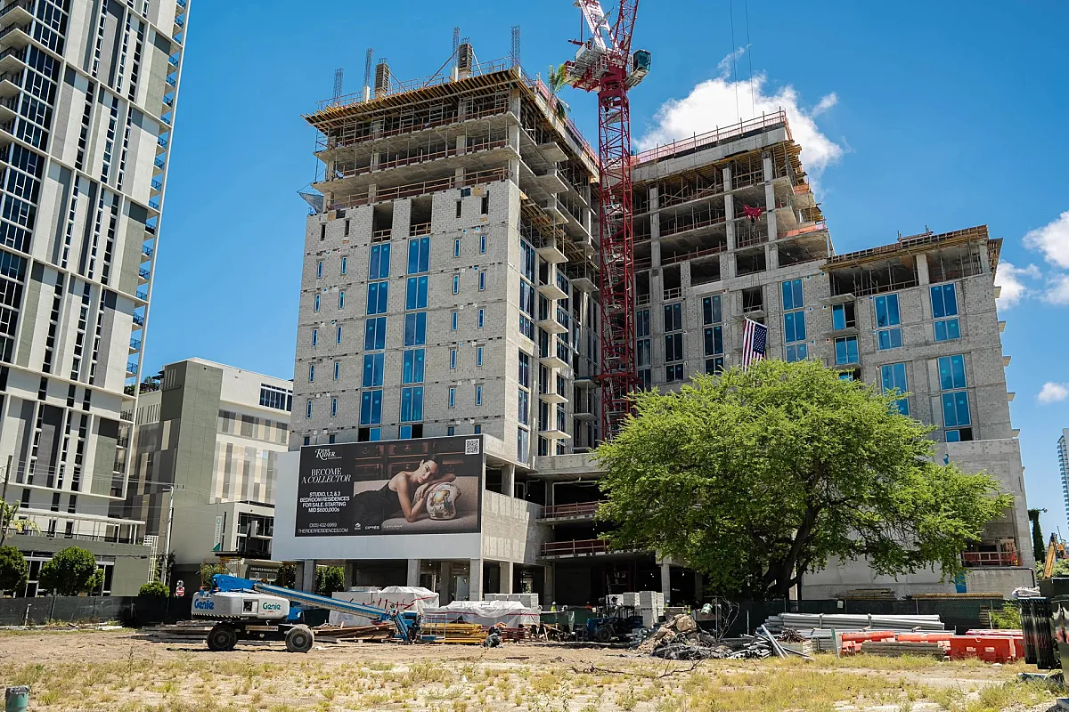 Ciprés and Rilea Group Top Off The Rider Residences in Wynwood