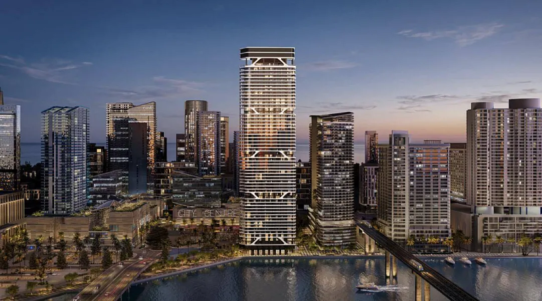 Bugatti Residences Miami exterior rendering, Miami