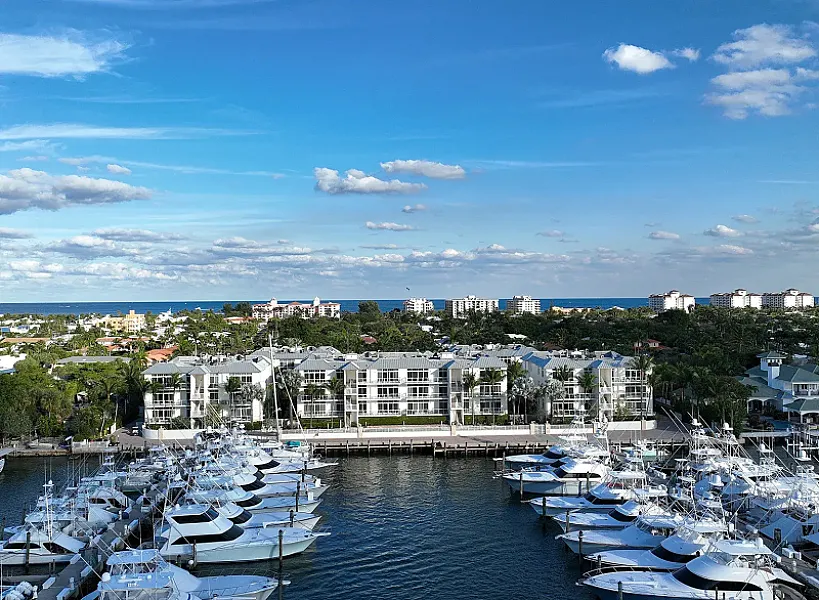 HAVN Residences & Yacht Club exterior rendering, Palm Beach Shores