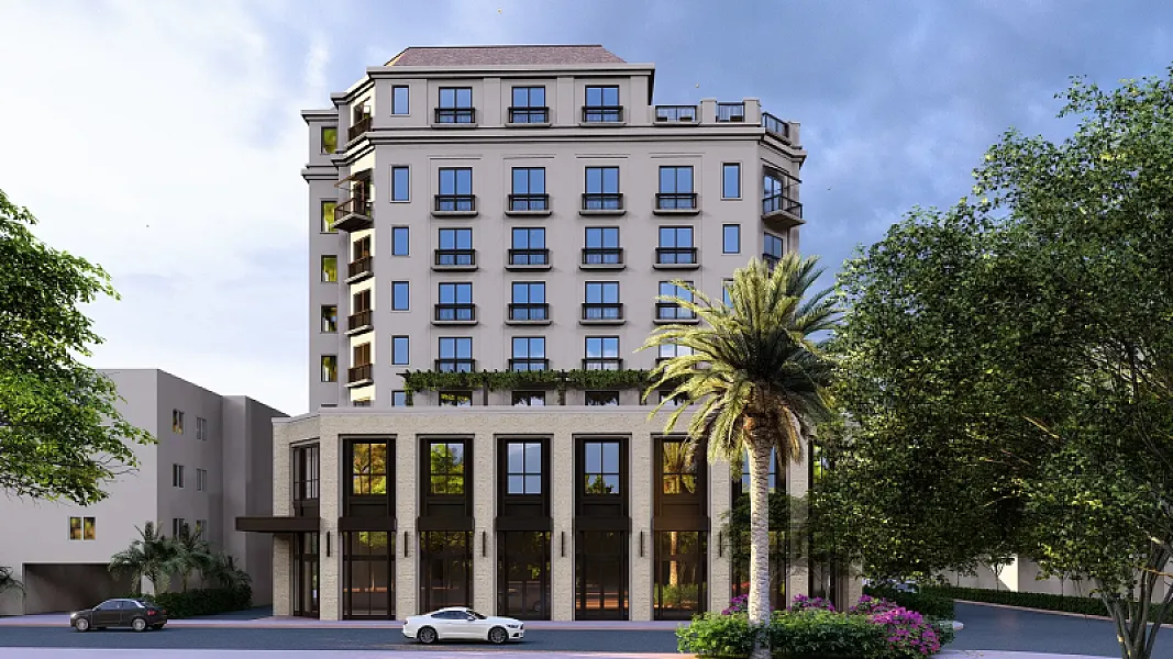299 Minorca exterior rendering, Coral Gables