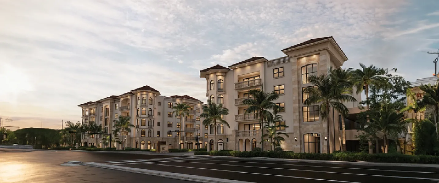 Palazzo at Bayfront exterior rendering, Naples