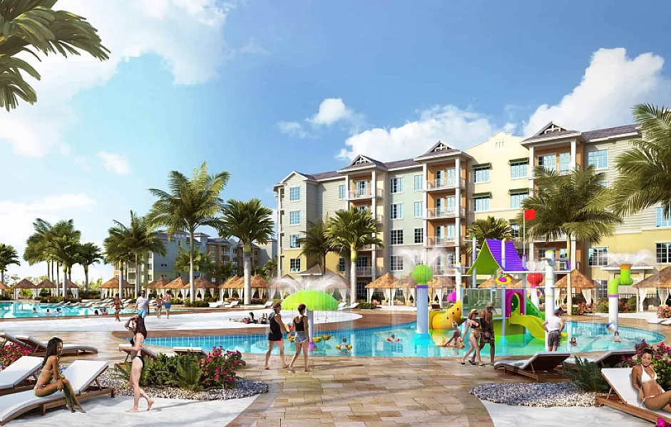 Embassy Suites by Hilton Orlando Sunset Walk exterior rendering, Kissimmee