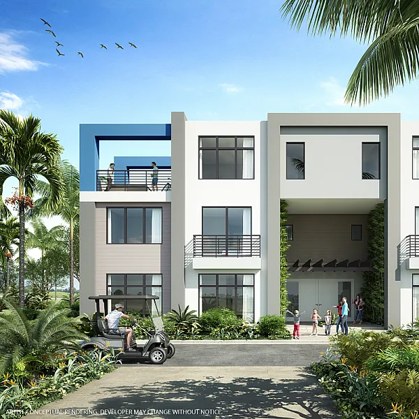 Spectrum+ at Reunion Resort exterior rendering, Kissimmee