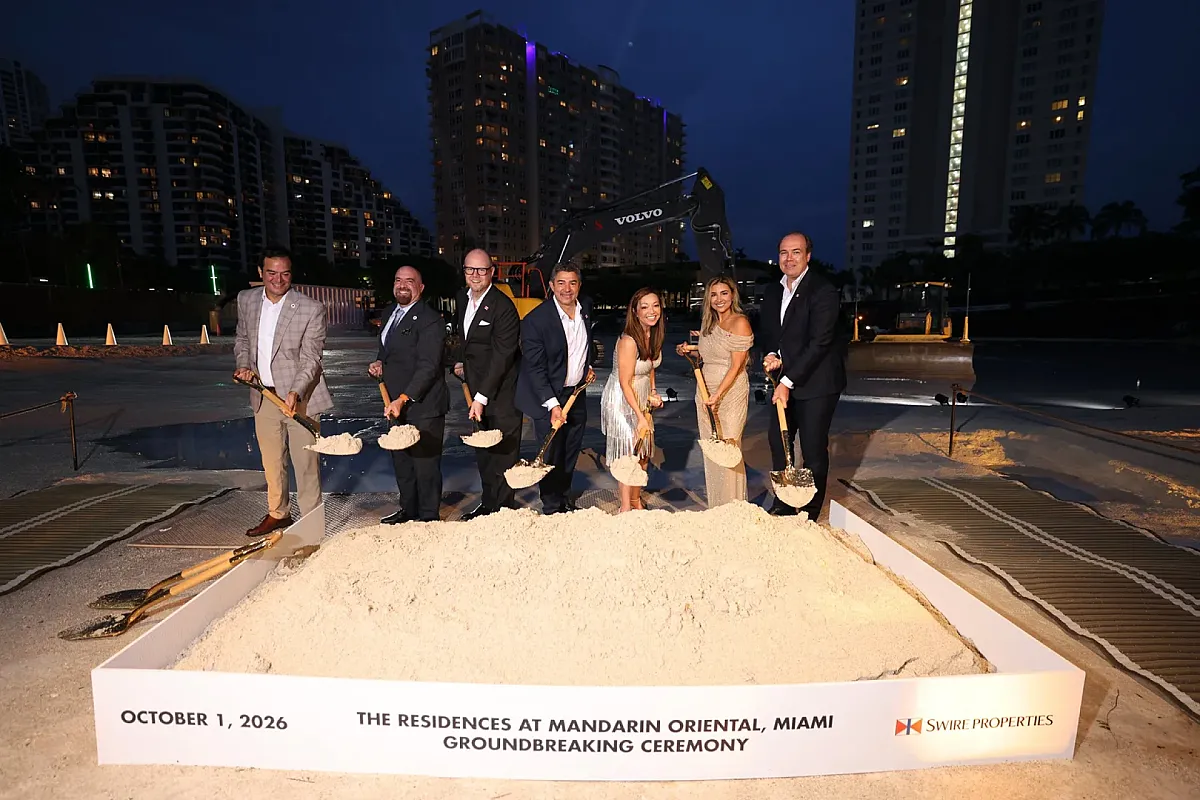 Swire Breaks Ground on Mandarin Oriental Residences in Miami With $1.7B in Sales Booked