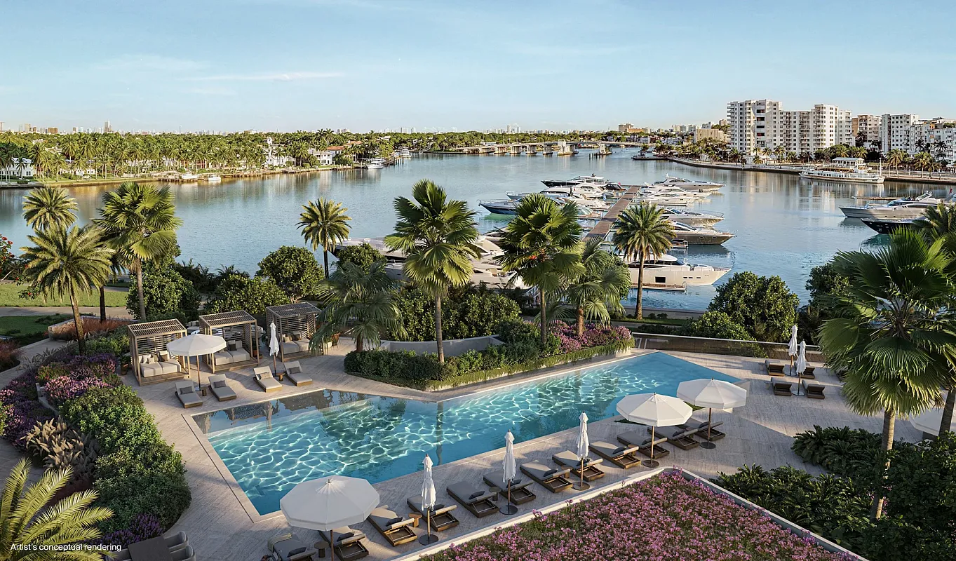Related and Tate Unveil Private Bahia Mar Club for St. Regis Residences Buyers in Fort Lauderdale