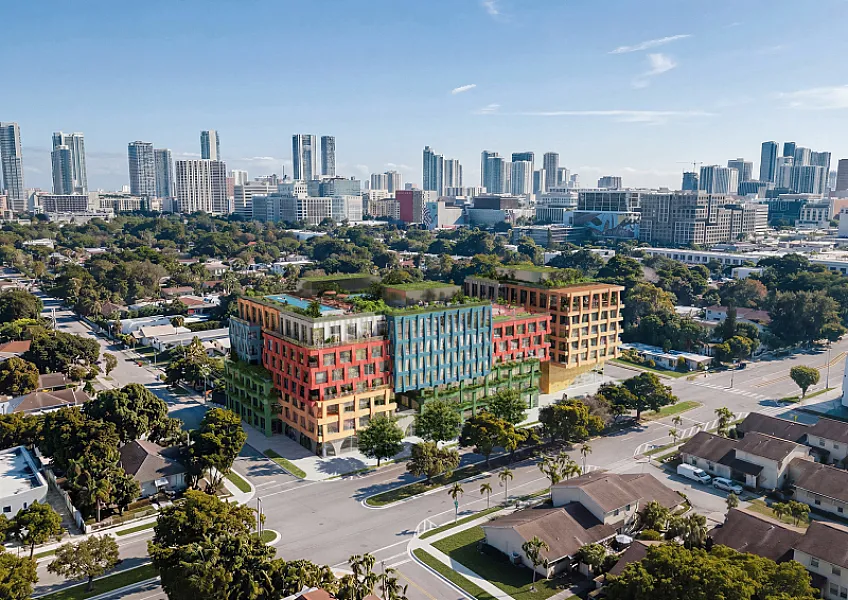 WOMA Wynwood exterior rendering, Miami